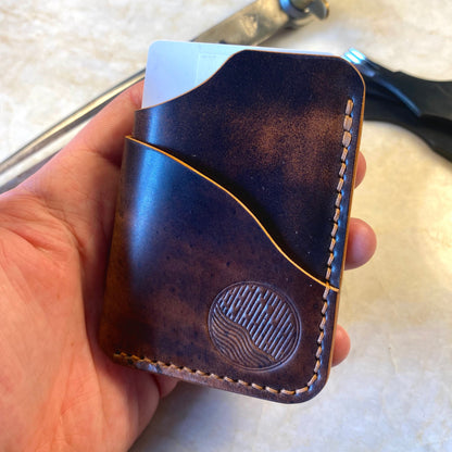 Card Wallet - Rocado Marbled Shell Cordovan